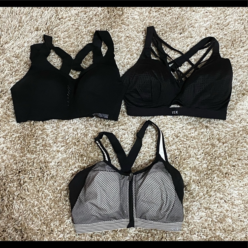 LOT of 4 VS SPORTS BRA SZ 34D